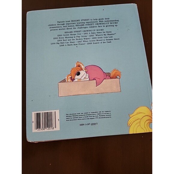 80s Vintage 1986 A Bird's Best Friend Sesame Street A Growing-Up Book Children's - Picture 3 of 7